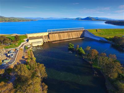 Hume Dam bei Albury